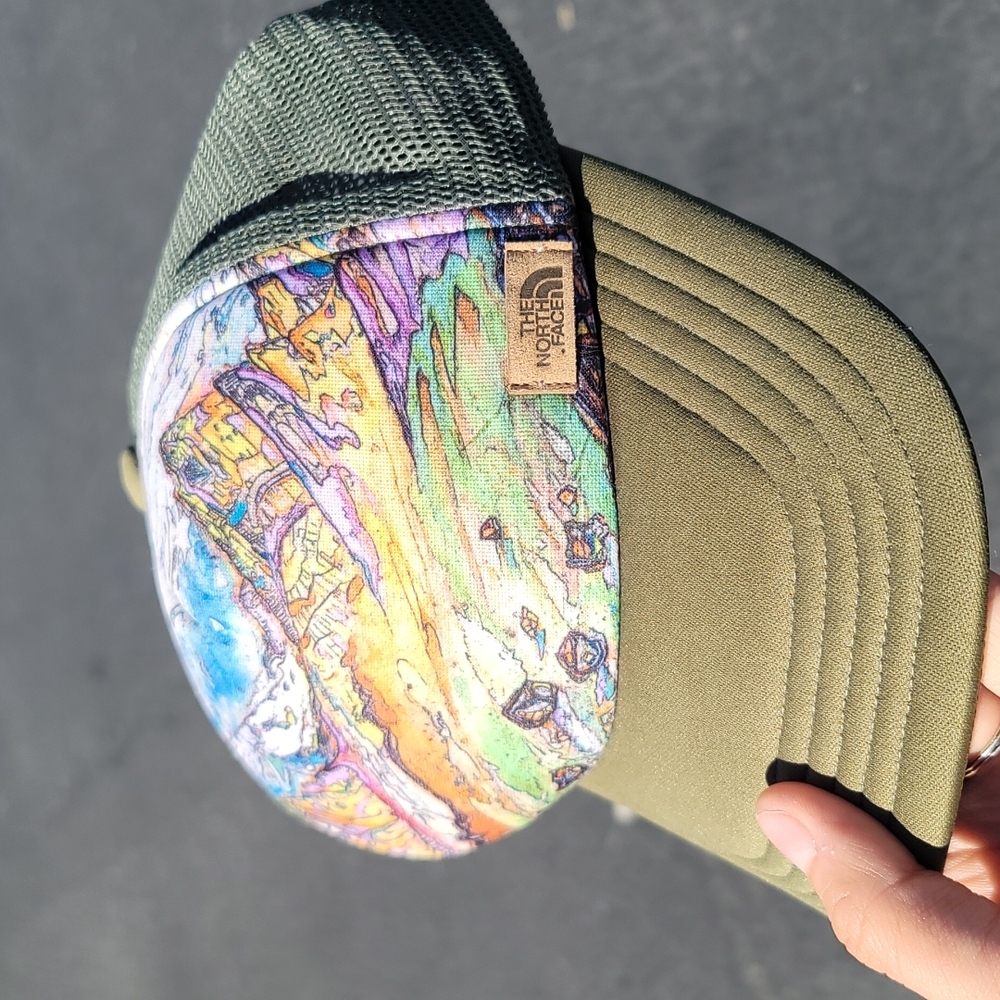 The north face mesh hat